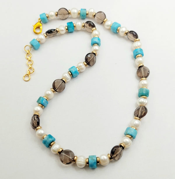 Smoky Turquoise Necklace