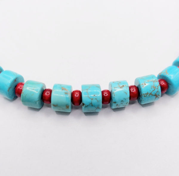 Turquoise Tablet Necklace