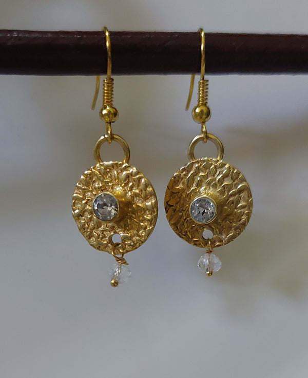 Topaz mini earring