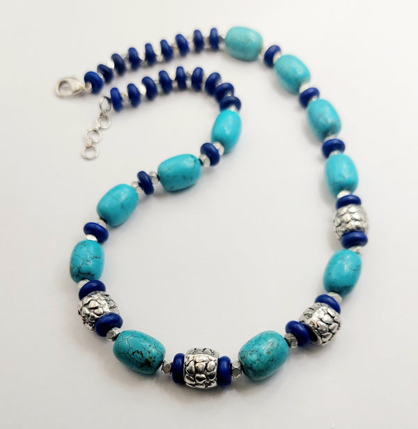 Turquoise Bead Necklace