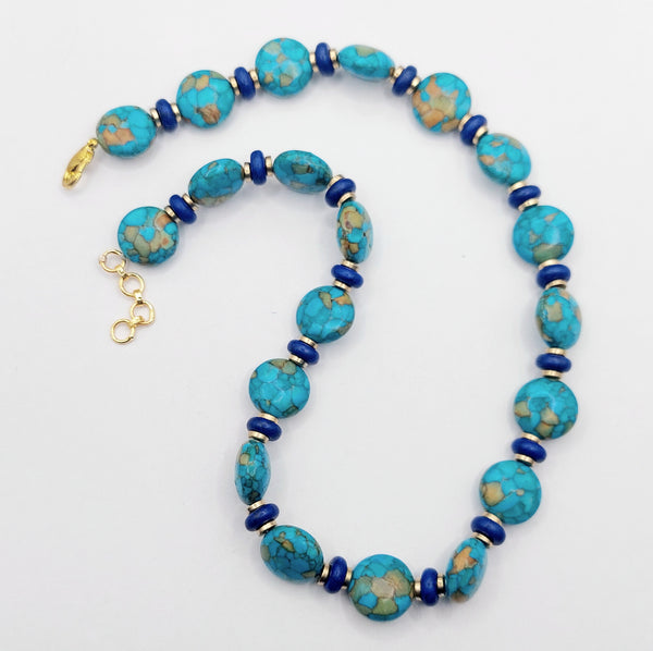 Turquoise Mosaic Necklace