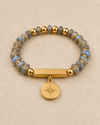 Labradorite Compass Bracelet