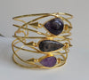 TWIN AMETHYST BRACELET