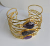 TWIN AMETHYST BRACELET