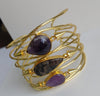 TWIN AMETHYST BRACELET