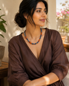 Sodalite Carnelian Necklace