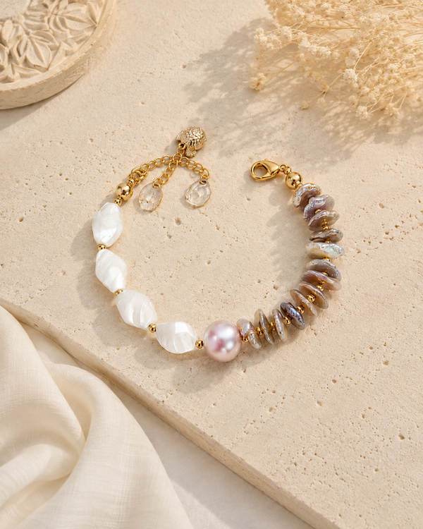 Petal Pearl MOP Bracelet