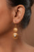 Hammered Double Rounds Ear-rings
