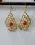 Carnelian Mesh Danglers