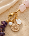 Rose Quartz Amethyst Bracelet