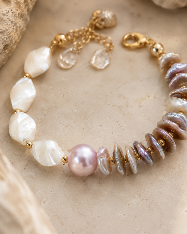 Petal Pearl MOP Bracelet