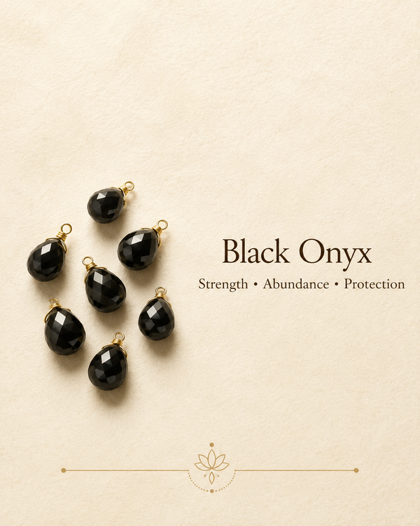 Black Onyx Earrings