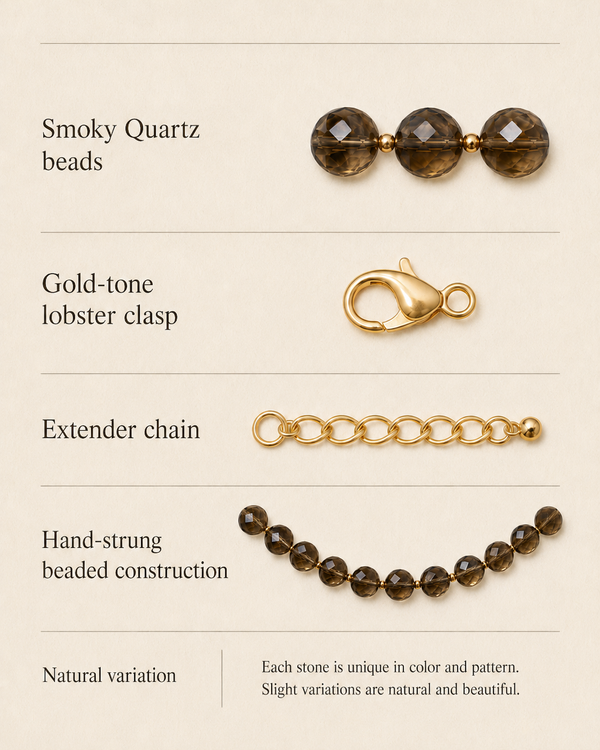 Smoky Quartz Necklace