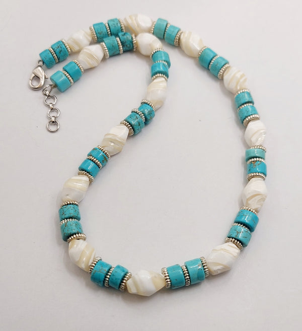 Turquoise Agate Necklace