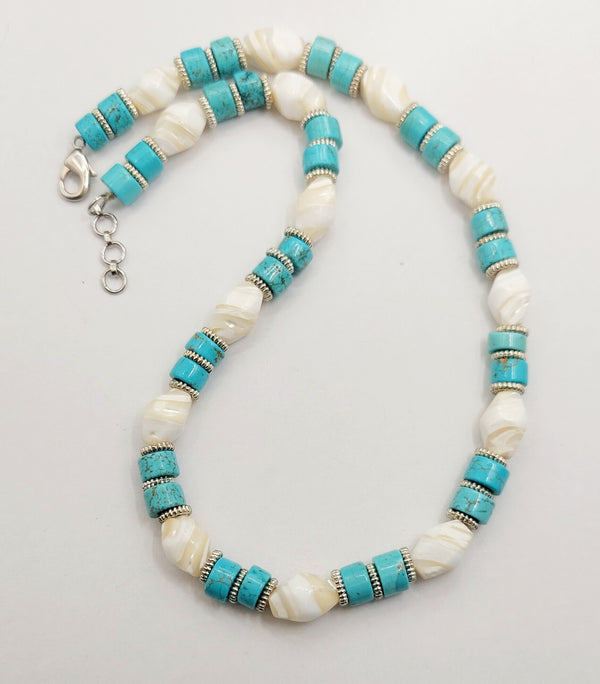 Turquoise Agate Necklace