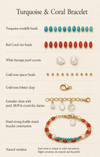 Turquoise Coral Bracelet