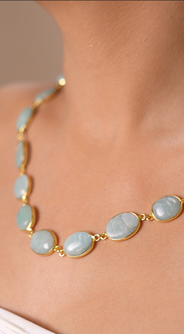 GREEN AVENTURINE NECKLACE