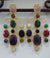 MULTI GEM RANI EARRING