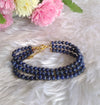 LAPIS 3 STRING BRACELET