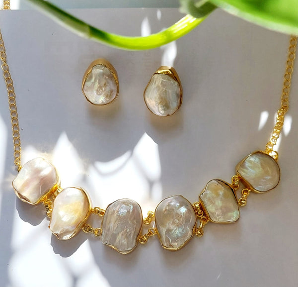 BAROQUE PEARL CHOKER SET