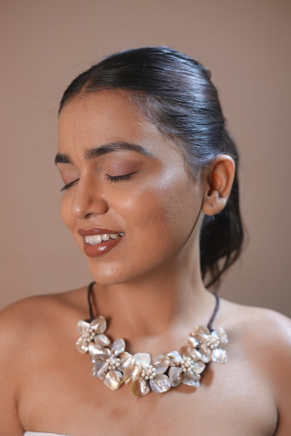 Mother-of-Pearl Shell Necklace