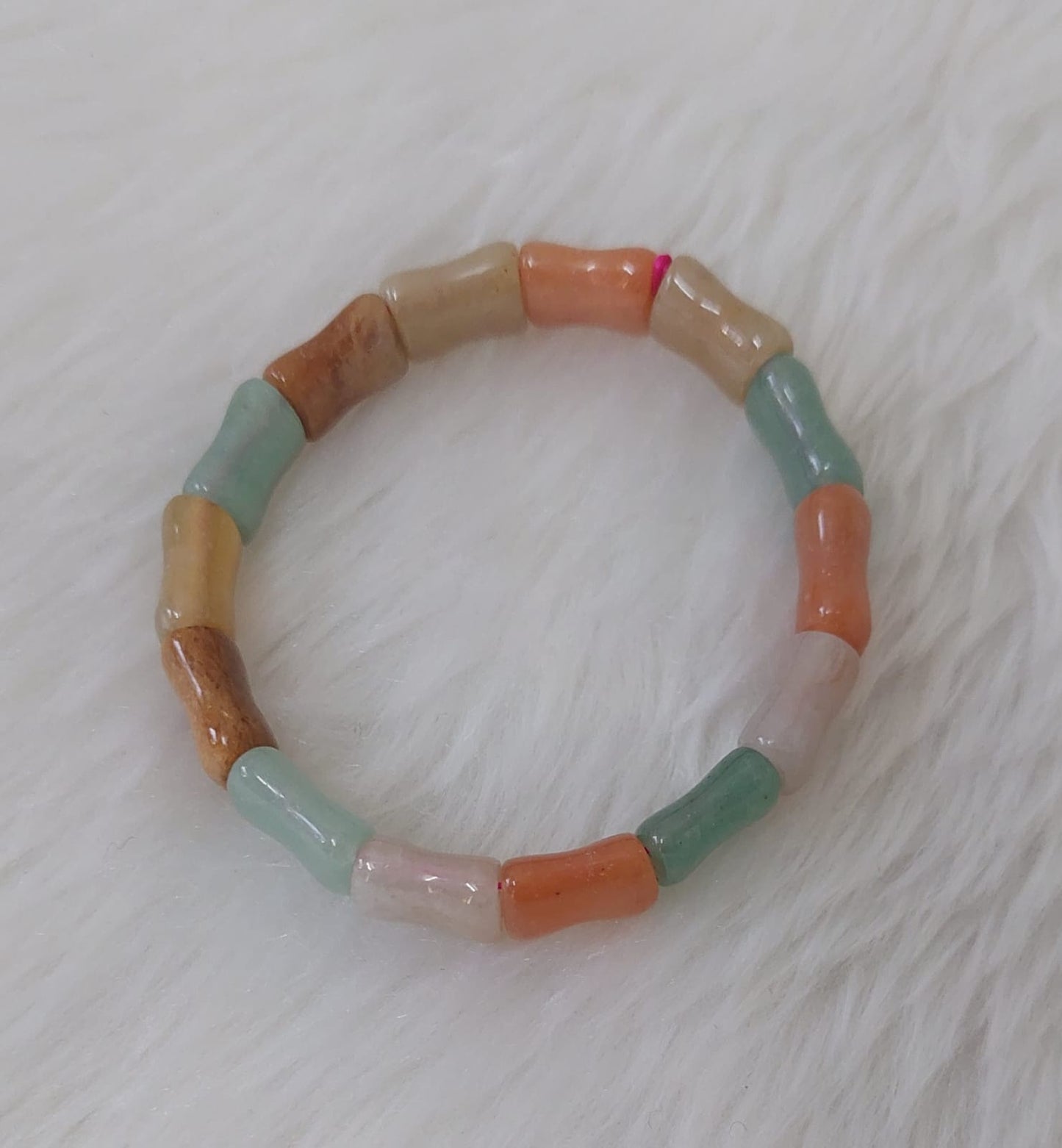 CUSHION MULTI-AVENTURINE BRACELET