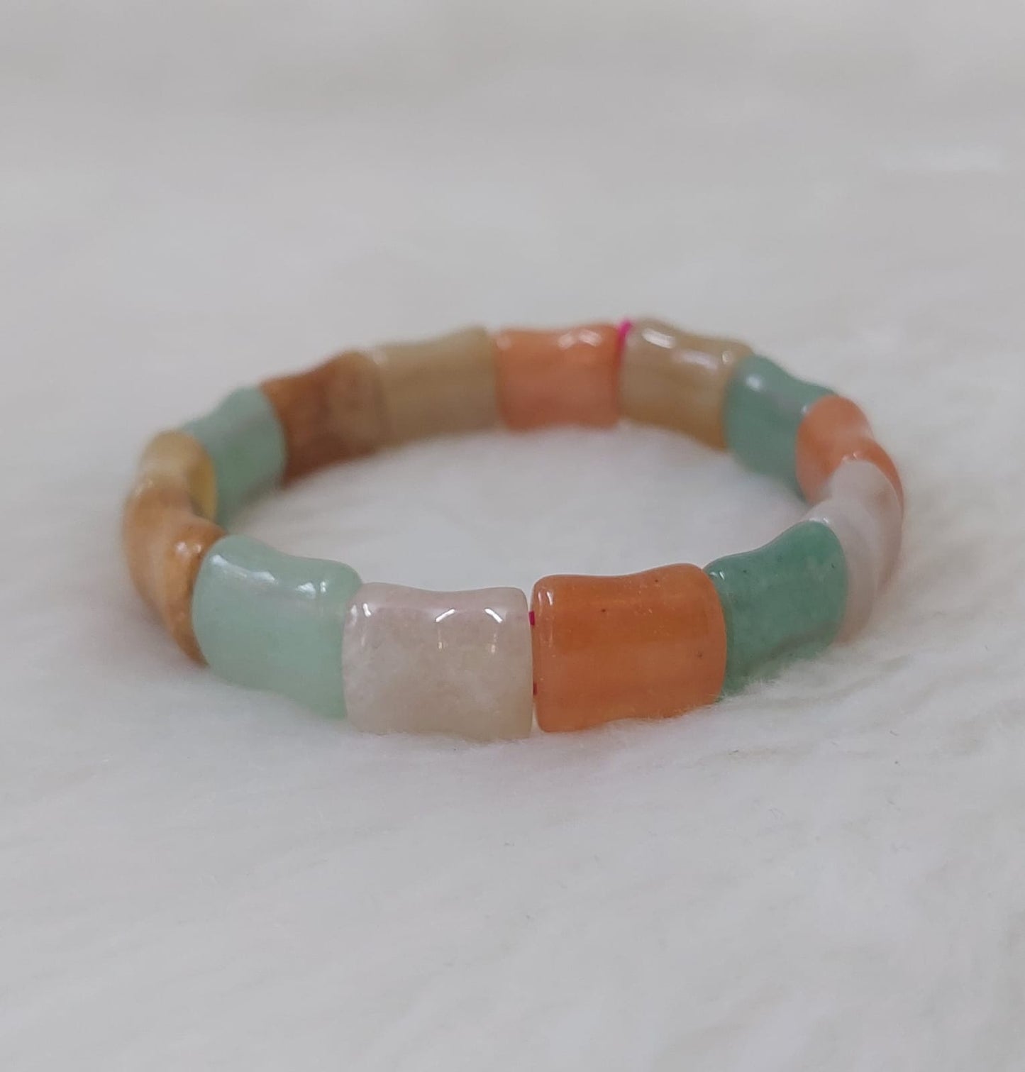 CUSHION MULTI-AVENTURINE BRACELET