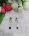 SUNSHINE LAPIS EAR-RING