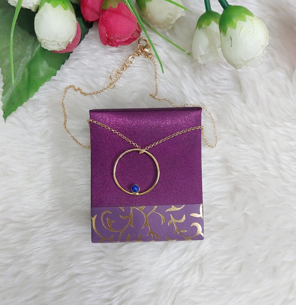 SUNSHINE LAPIS PENDANT