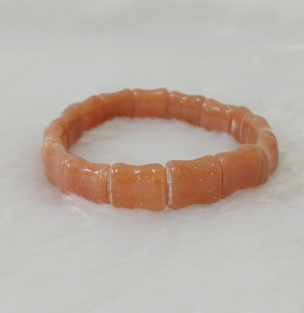CUSHION AVENTURINE BRACELET