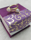 TWIN PEARL RING