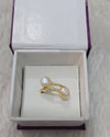 TWIN PEARL RING