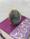 LABRADORITE RING