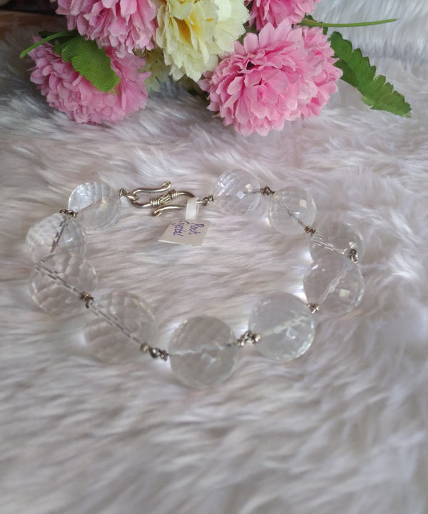ROCK CRYSTAL BRACELET