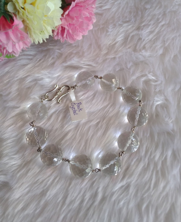 ROCK CRYSTAL BRACELET