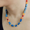 Sodalite Carnelian Necklace