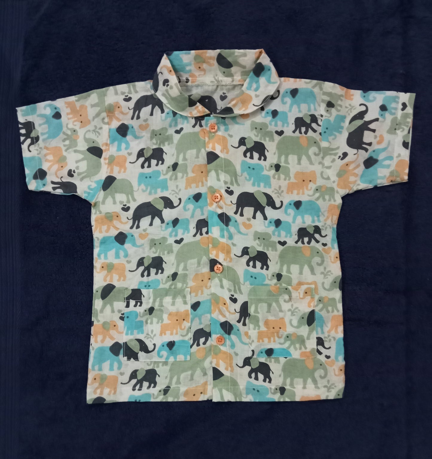Elephant-print Nightsuit