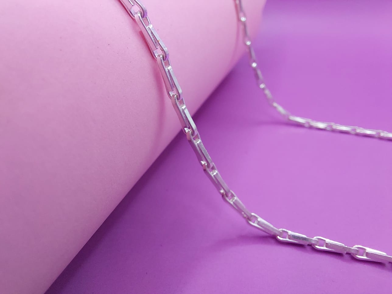 SILVER BAR CHAIN