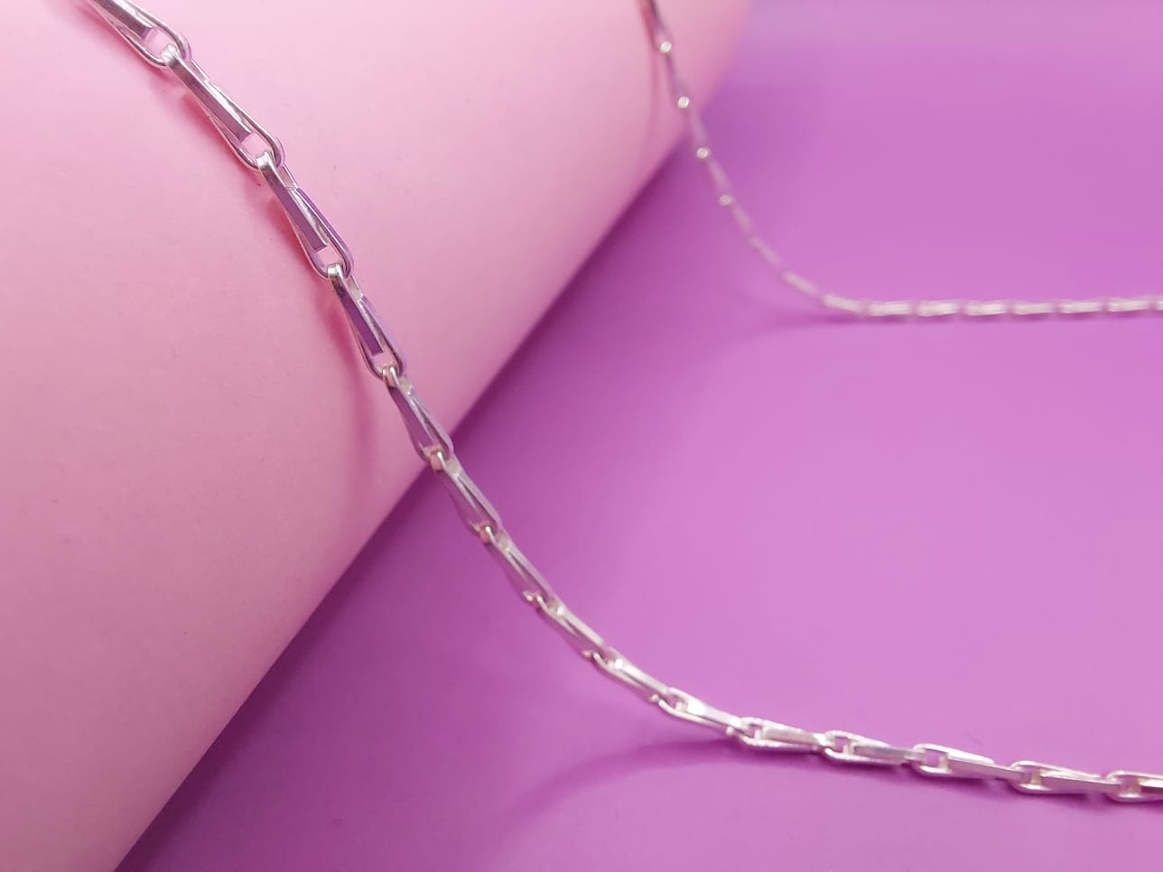 SILVER BAR CHAIN