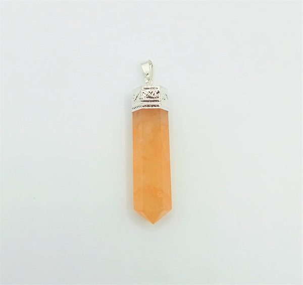 CITRINE PENCIL PENDANT