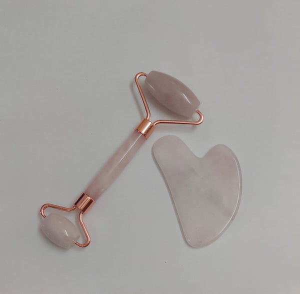 FACE ROLLER & GUA SHA SET