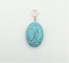 TURQUOISE OVAL PENDANT