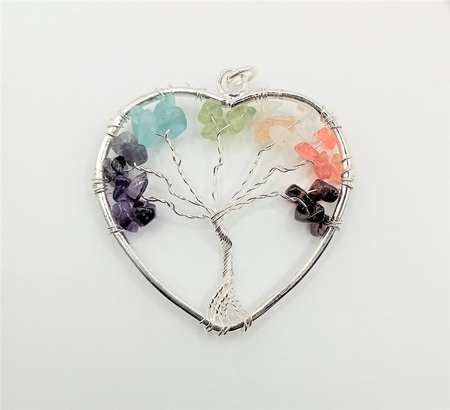 TREE OF LIFE CRYSTAL PENDANT
