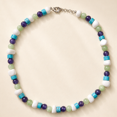 Four Gem Necklace