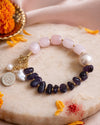 Rose Quartz Amethyst Bracelet
