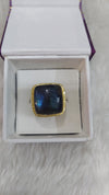 LABRADORITE SQUARE RING