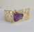 AMETHYST INFINITY BRACELET