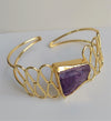 AMETHYST INFINITY BRACELET