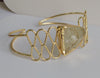 CITRINE INFINITY BRACELET