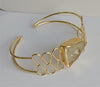CITRINE INFINITY BRACELET